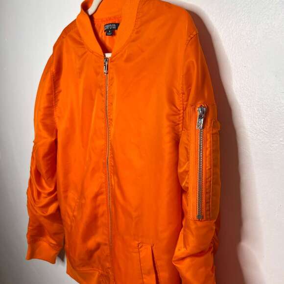 Elwood Women’s Bomber Jacket – Orange – Size S - Picture 2 of 5